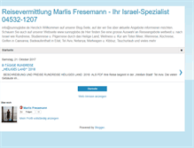Tablet Screenshot of israel-reisen.blogspot.com