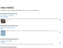 Tablet Screenshot of indiaindeed.blogspot.com