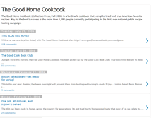 Tablet Screenshot of goodhomecookbook.blogspot.com