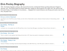Tablet Screenshot of biographyofelvispresley.blogspot.com