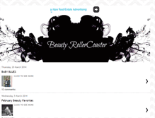 Tablet Screenshot of beautyrollercoaster.blogspot.com
