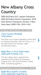 Mobile Screenshot of newalbanycrosscountry.blogspot.com