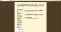 Desktop Screenshot of diet-and-diet-information.blogspot.com