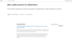 Desktop Screenshot of mon-code-promo.blogspot.com