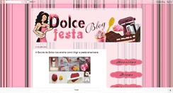 Desktop Screenshot of blogdolcefesta.blogspot.com