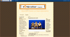 Desktop Screenshot of bordjecultuur.blogspot.com