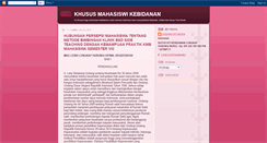 Desktop Screenshot of d3kebidanan.blogspot.com