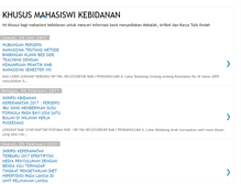 Tablet Screenshot of d3kebidanan.blogspot.com
