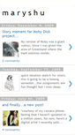 Mobile Screenshot of msmaryshu.blogspot.com