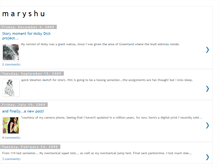 Tablet Screenshot of msmaryshu.blogspot.com