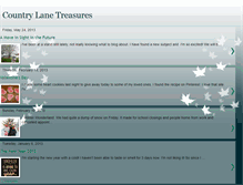 Tablet Screenshot of countrylanetreasures.blogspot.com