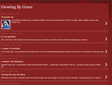 Tablet Screenshot of growing-by-grace.blogspot.com