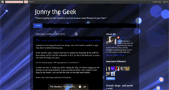 Desktop Screenshot of jonnythegeek.blogspot.com