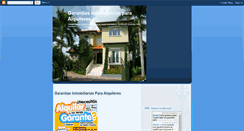 Desktop Screenshot of garantias-alquileres.blogspot.com