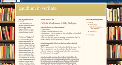 Desktop Screenshot of gaudiuminveritate.blogspot.com