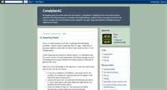 Desktop Screenshot of canalplan.blogspot.com