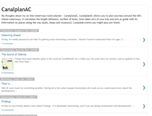Tablet Screenshot of canalplan.blogspot.com