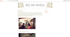 Desktop Screenshot of bidmewings.blogspot.com
