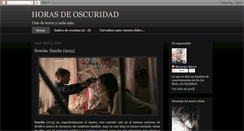 Desktop Screenshot of horasdeoscuridad.blogspot.com