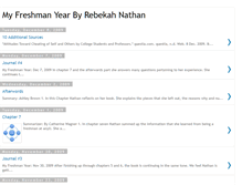 Tablet Screenshot of myfreshmanyearbyrebekahnathan.blogspot.com