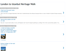 Tablet Screenshot of london2istanbul.blogspot.com
