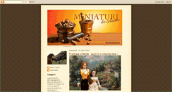 Desktop Screenshot of miniaturidecolectie.blogspot.com