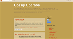 Desktop Screenshot of gossipuberaba125.blogspot.com