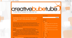 Desktop Screenshot of creativebubetube.blogspot.com