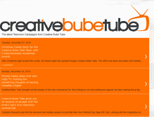 Tablet Screenshot of creativebubetube.blogspot.com