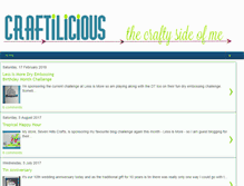 Tablet Screenshot of craftilicious-yorkshire.blogspot.com