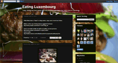 Desktop Screenshot of eatingluxembourg.blogspot.com