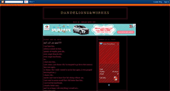 Desktop Screenshot of dandelionsnwishes.blogspot.com
