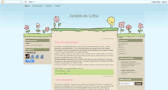 Desktop Screenshot of jardimdalettie.blogspot.com