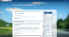 Desktop Screenshot of cadcam4engineer.blogspot.com
