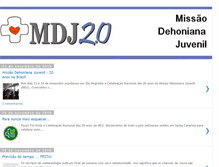 Tablet Screenshot of mdj20anos.blogspot.com