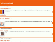 Tablet Screenshot of midesenchufe.blogspot.com