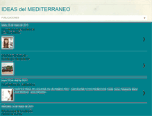 Tablet Screenshot of ideasdelmediterraneo.blogspot.com