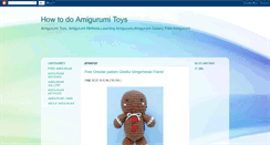 Desktop Screenshot of crochetamigurumitoy.blogspot.com