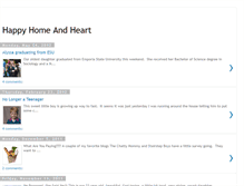 Tablet Screenshot of happyhomeandheart.blogspot.com