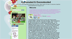 Desktop Screenshot of hyphenatedlady.blogspot.com