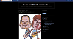 Desktop Screenshot of caricaturemandotcomblogger.blogspot.com