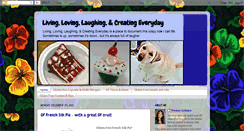 Desktop Screenshot of livinglovinglaughingcreatingeveryday.blogspot.com