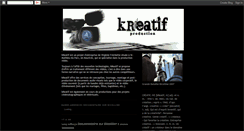 Desktop Screenshot of kreatifproduction.blogspot.com