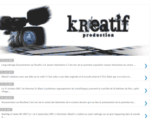 Tablet Screenshot of kreatifproduction.blogspot.com