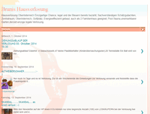 Tablet Screenshot of brunis-hausverlosung.blogspot.com