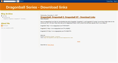 Desktop Screenshot of dragonball-download.blogspot.com
