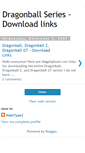 Mobile Screenshot of dragonball-download.blogspot.com