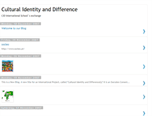 Tablet Screenshot of culturalidentityanddifference.blogspot.com