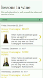 Mobile Screenshot of lessonsinwine.blogspot.com