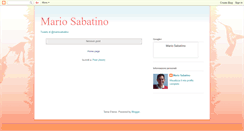 Desktop Screenshot of mariosabatino.blogspot.com